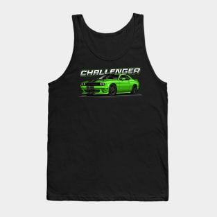 American Muscle Challenger (Green Go) Tank Top